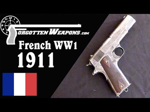 WW1 French Contract Colt 1911 for Tan...