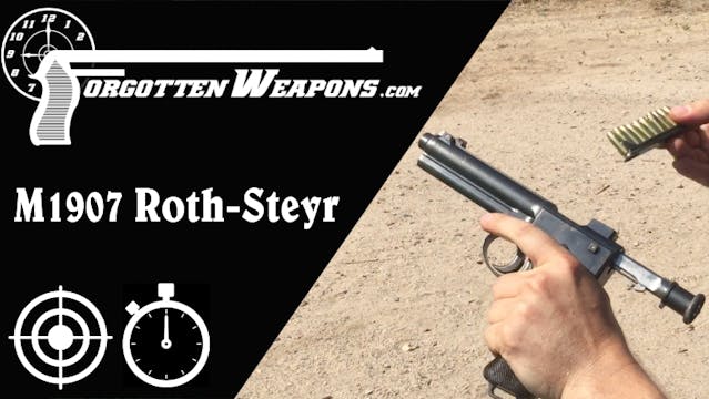 Roth Steyr 1907 at a Run-n-Gun Steel ...