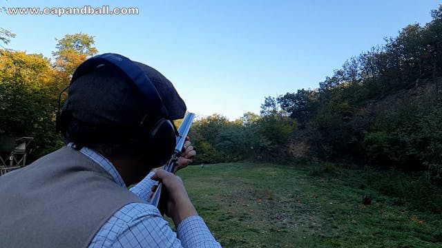 Black powder partridge hunting