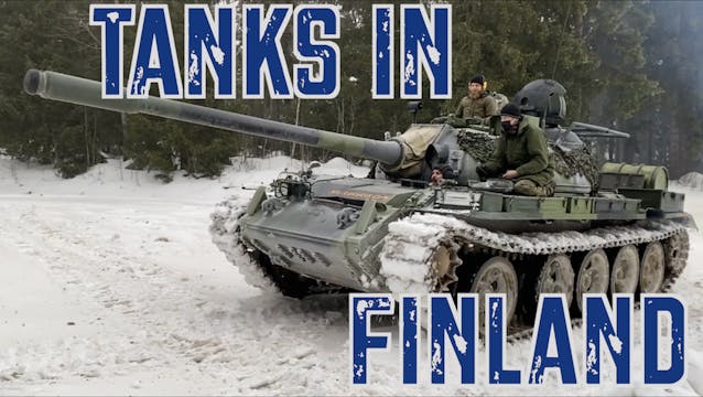 Tank Driving in Finland: Piglet and t...