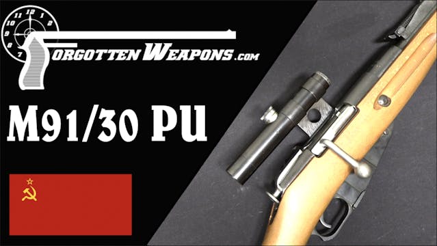 Mosin 91/30 PU: Soviet Standard WW2 S...