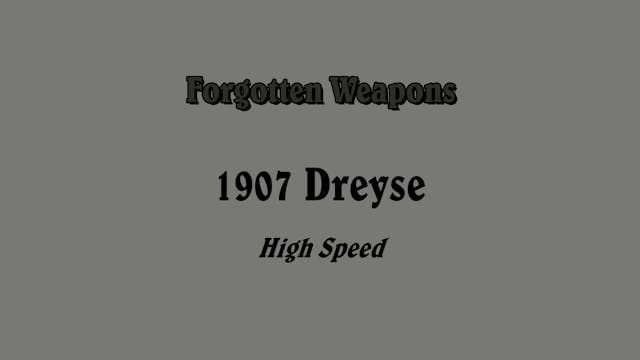 Slow Motion: 1907 Dreyse Pistol