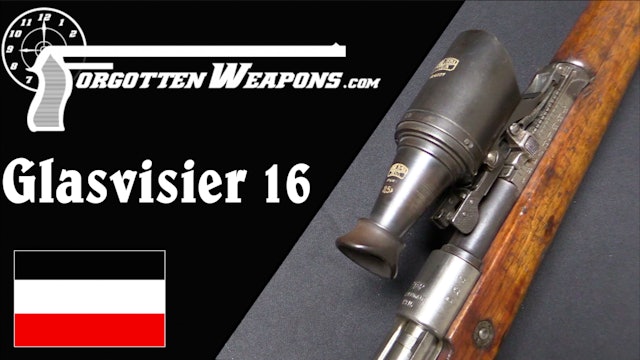 Germany's WW1 Zeiss Bifocal Scope: the Glasvisier 16