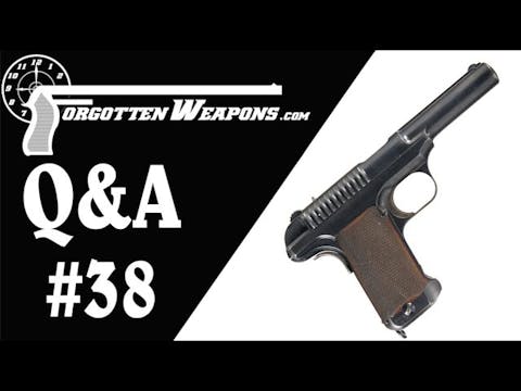 Q&A #38: Short-recoil SMGs and Kimber...