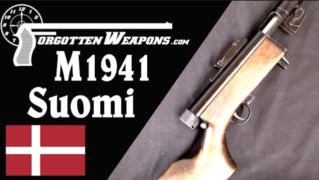 Danish M1941 Suomi SMG