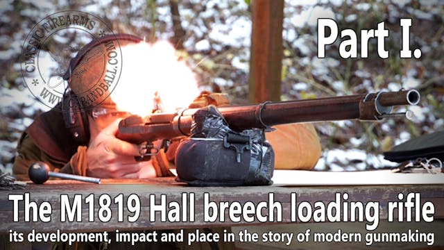The M1819 Hall breech loading flintlock rifle - cartridges, manuals ...
