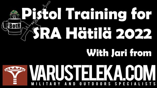 Pistol Training with Jari of  @varust...