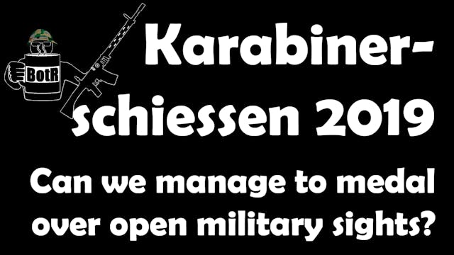 Karabinerschiessen 2019: A Proper Com...