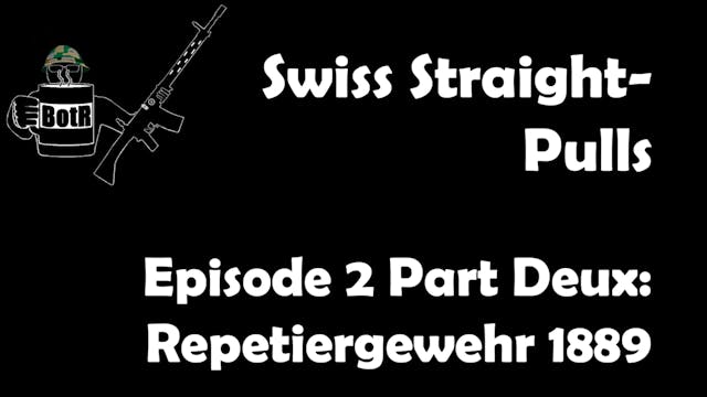 Swiss Straight-Pulls Episode 2bis: 18...