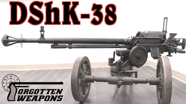 DShK-38: The Soviet Monster .50 Cal HMG 