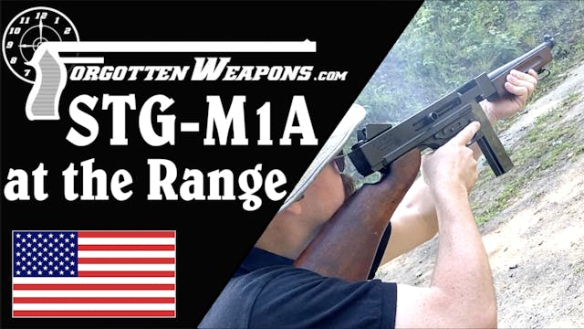 Stemple STG-M1A (Thompson) at the Range