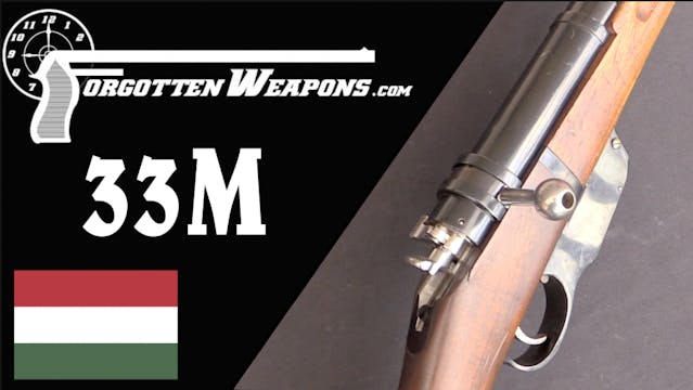 Prototype Hungarian 33M Bolt Action R...