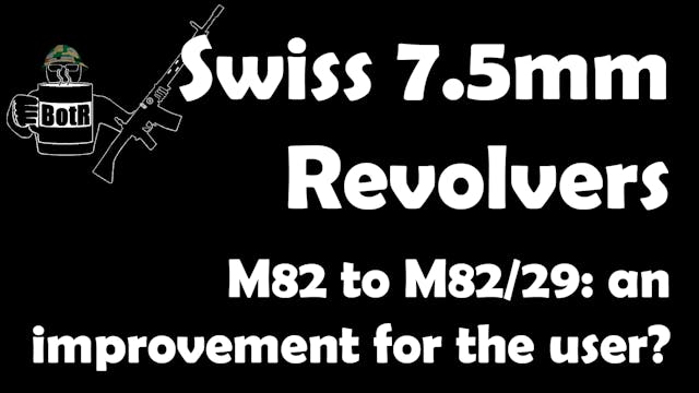 Swiss M82 vs M82/29 Revolvers: Did Fu...