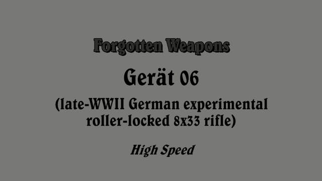 Slow Motion: Gerät 06 (German WWII Pr...