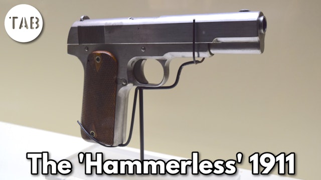 John Browning's Hammerless 1911 Prototype