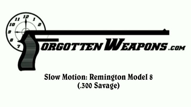 Slow Motion: Remington Model 8