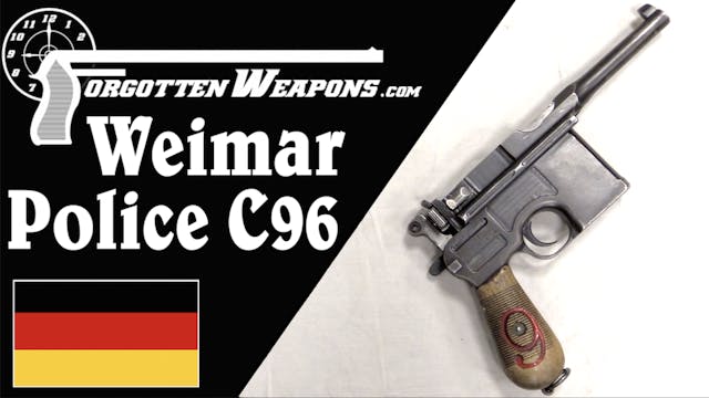 Two World Wars: A Weimar Police C96 M...