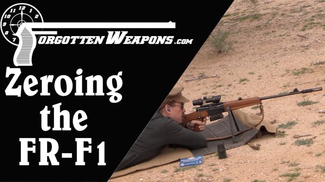 Zeroing the FR-F1