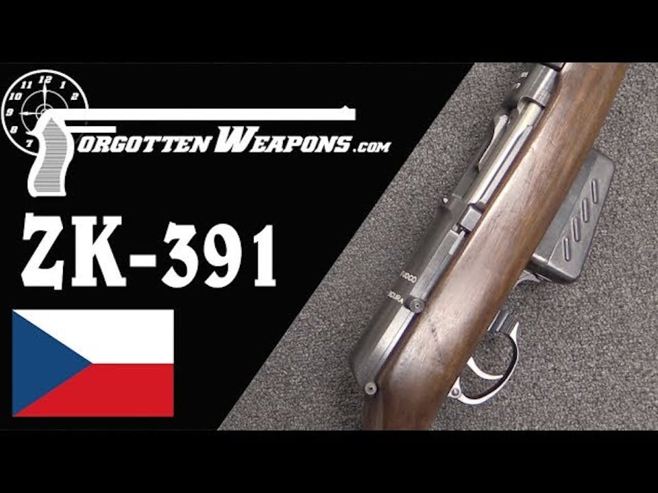 Italian Trials Czech ZK-391 Semiauto Rifle - History of Weapons & War