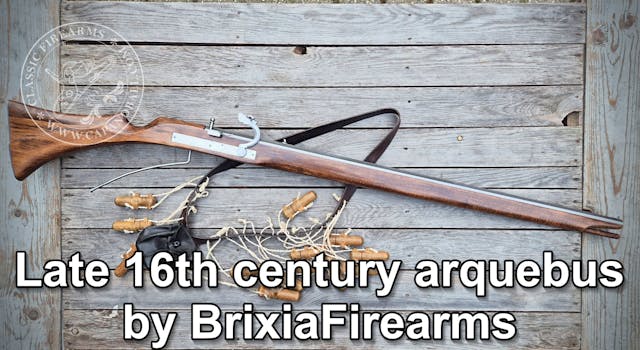 Late 16th century arquebus by Brixia ...