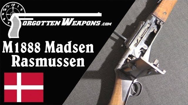 Madsen M1888 Forsøgsrekylgevær: The S...