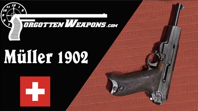 Muller 1902 Prototype Pistol