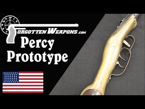 P. Percy's Prototype Patent Model Rifle