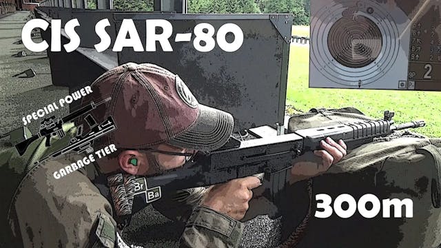 Slovenian-Issue CIS SAR-80 At 300m: H...