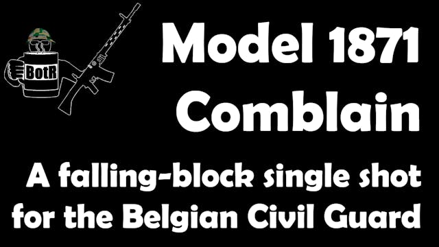 Belgian M1871 Comblain Civil Guard Rifle