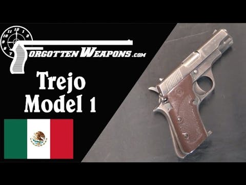 Trejo Model 1 Machine Pistol: Shootin...