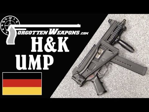 H&K UMP: An H&K SMG Made for .40 and .45