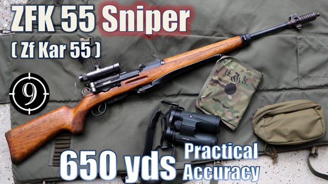 Swiss ZFK-55 Sniper Rifle to 650yds: ...