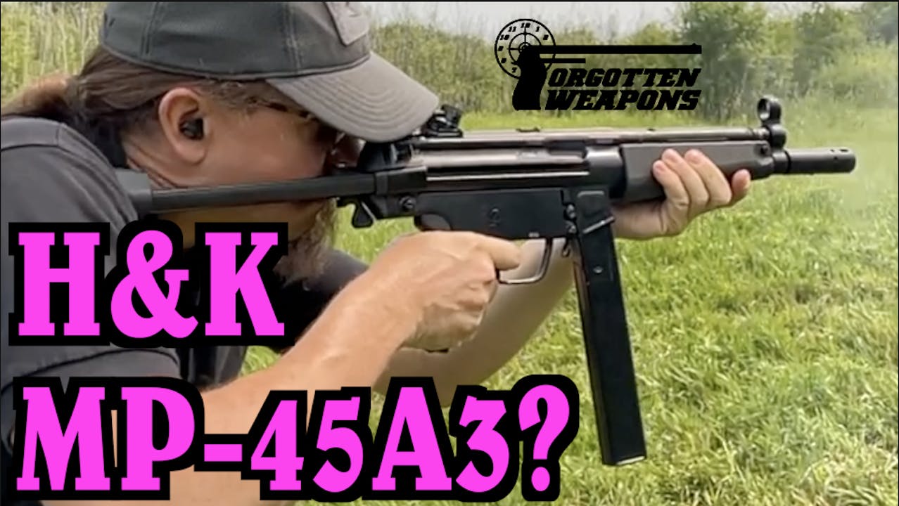 A Mystery MP-5 in .45ACP...Will it Run? - Forgotten Weapons - History ...