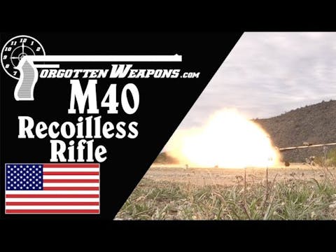 106mm M40 Recoilless Rifle, History a...