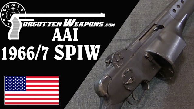 AAI 2nd Gen SPIW Flechette Rifles