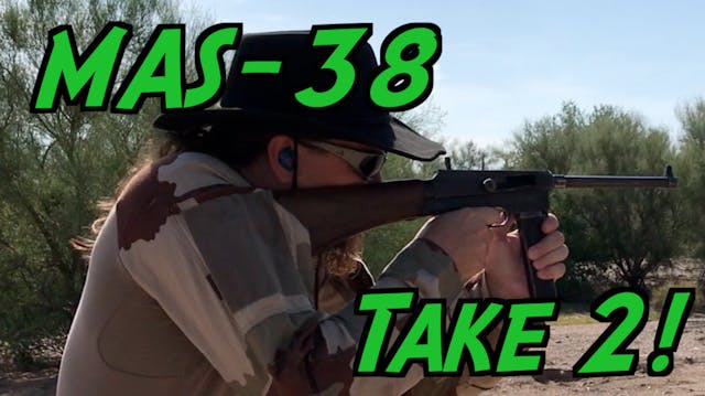 Shooting the MAS-38 Submachine Gun: S...