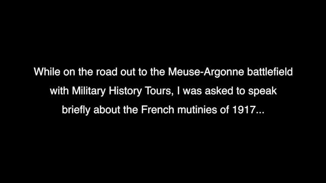 Ian Explains the French Mutinies of 1917