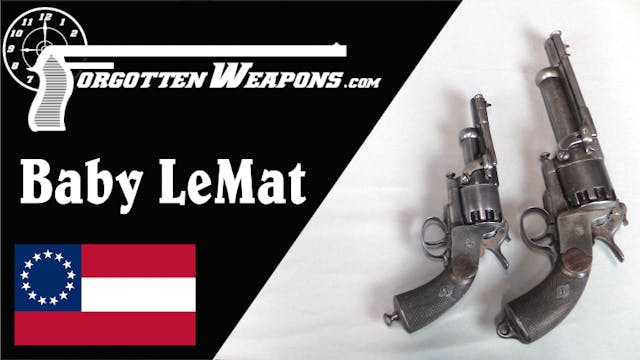 Confederate Navy Baby LeMat Grapeshot...