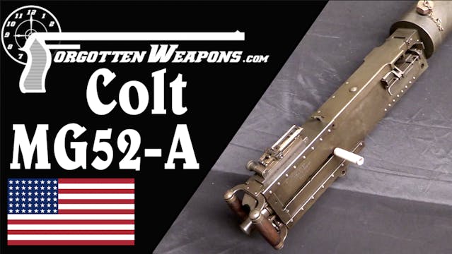 Colt's MG52-A: Water-Cooled 50-Calibe...