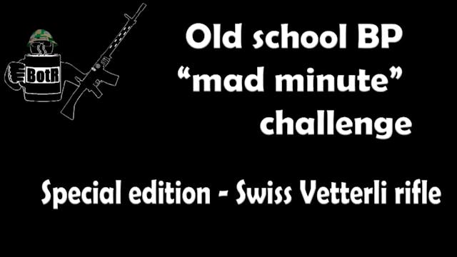 Vetterli Mad Minute - Yes It's Cheating!