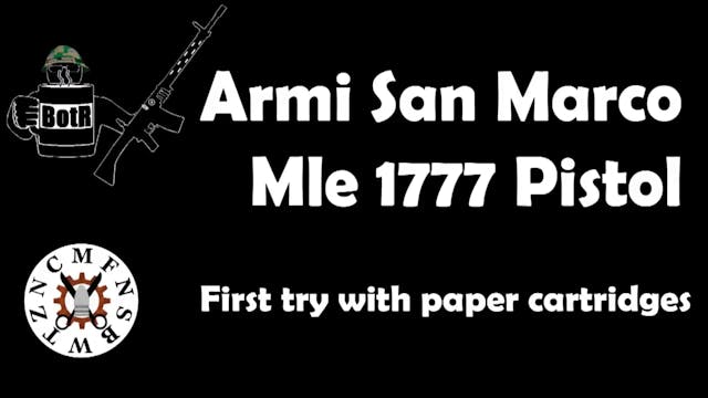 Armi San Marco Mle1777 Pistol