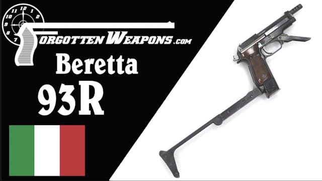 Beretta 93R: The Best Machine Pistol?