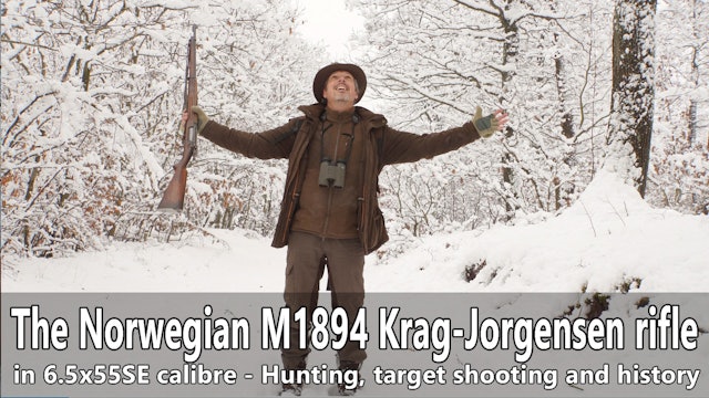 The Norwegian M1894 Krag-Jorgensen rifle - shooting and hunting