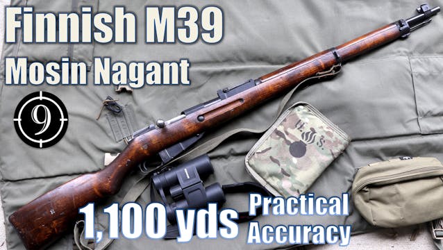 Finnish M39 Mosin Nagant to 1,100yds:...