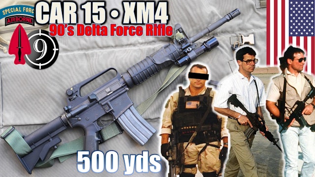 90's Special Forces Rifle [CAR15 - Colt 723 - 727 - XM4] to 500yds Prac Accuracy