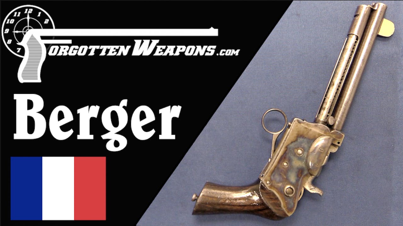 Marius Berger's Ring-Trigger Tube-Magazine Pistol - History of Weapons ...