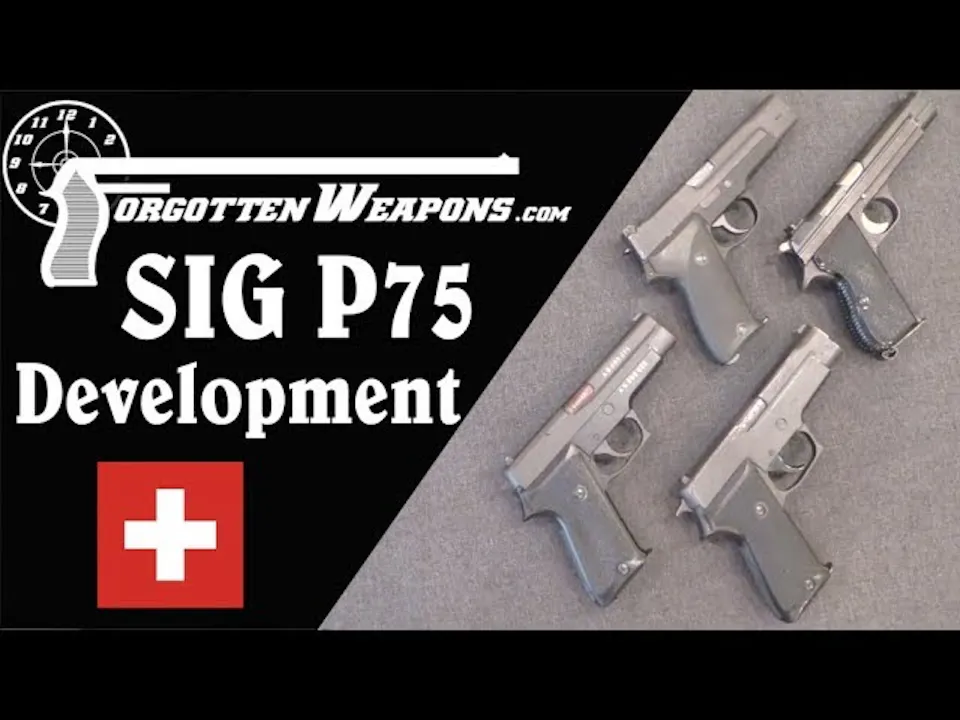 Development of the SIG P220, aka the Swiss P75 Army Pistol History of