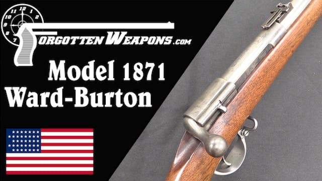 Model 1871 Ward-Burton Bolt-Action Rifle