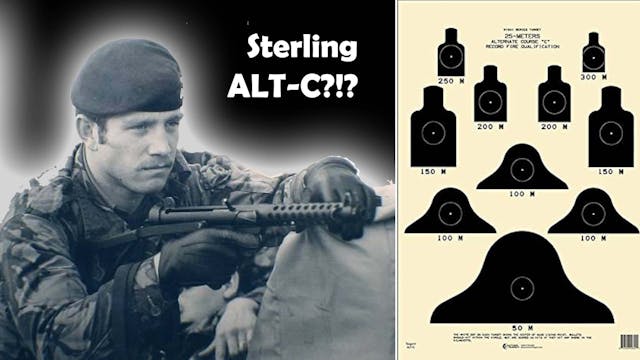 US Military 25m ALT-C Qualification C...