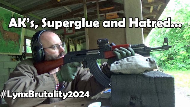 Superglue and Hatred, Not Safe For YT...